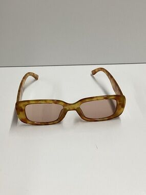Aire Uni-Sex Ceres Vintage Tort Rectangle Sunglasses